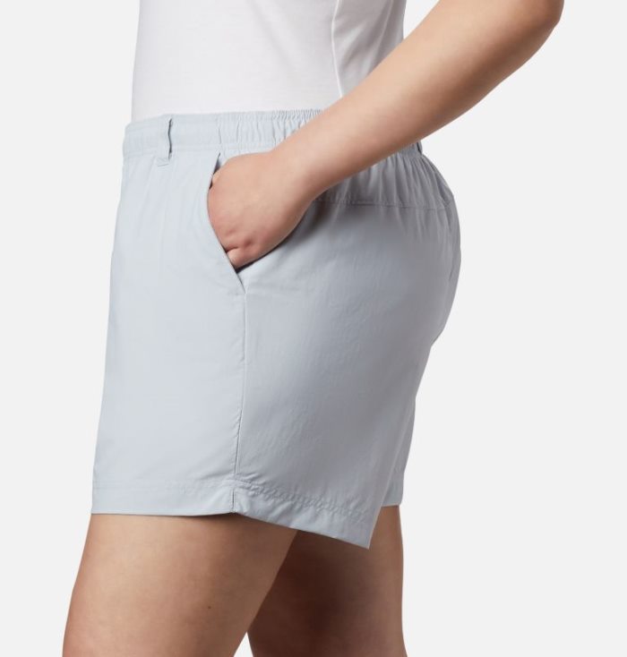 Calções Columbia PFG Backcast™ Agua Shorts Feminino Luz Cinzentas Portugal | 122476-T378