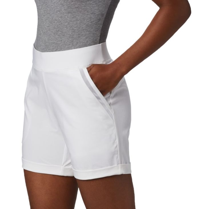 Calções Columbia PFG Slack Agua™ Woven Shorts Feminino Branco Portugal | 131160-TH9Y