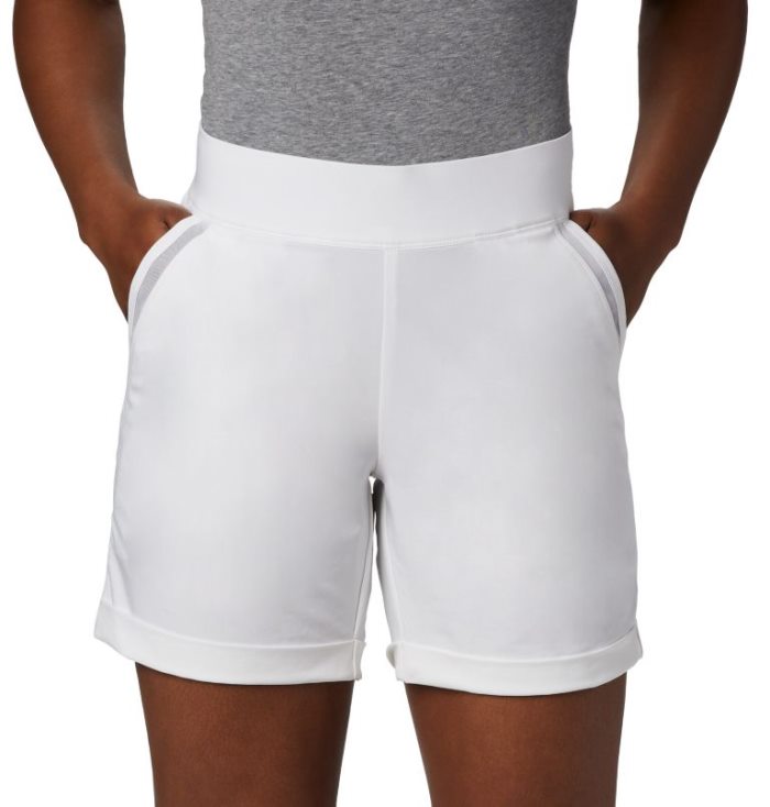 Calções Columbia PFG Slack Agua™ Woven Shorts Feminino Branco Portugal | 131160-TH9Y