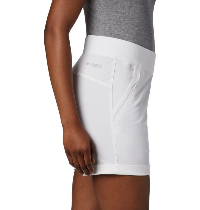 Calções Columbia PFG Slack Agua™ Woven Shorts Feminino Branco Portugal | 131160-TH9Y