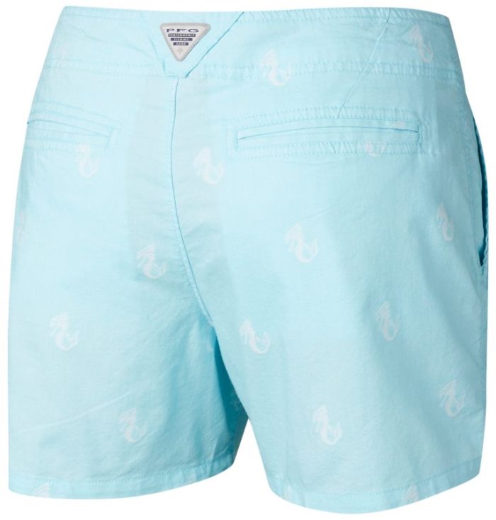 Calções Columbia PFG Solar Fade™ Shorts Feminino Azuis Portugal | 153390-6R99