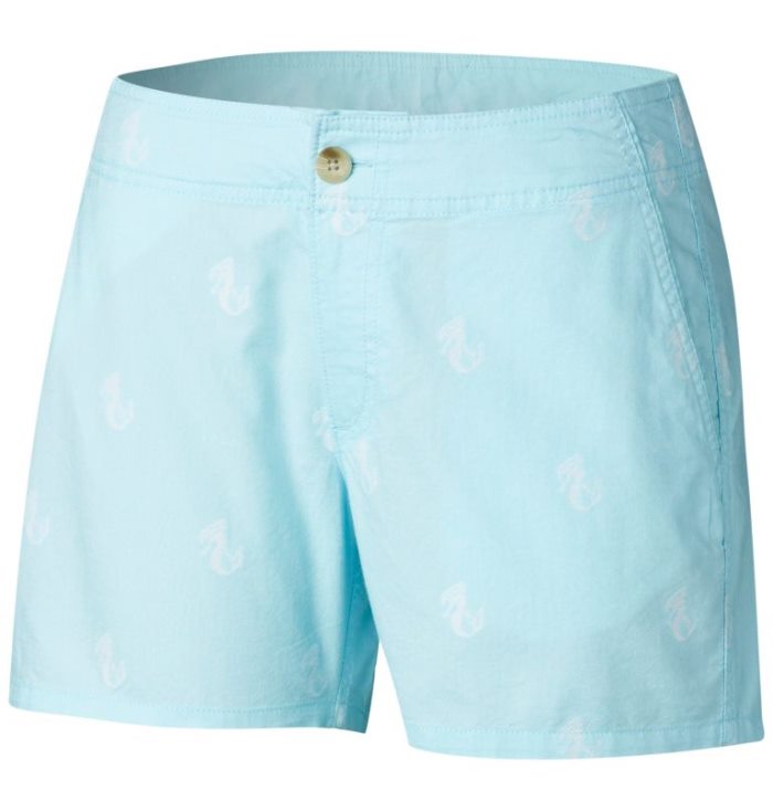 Calções Columbia PFG Solar Fade™ Shorts Feminino Azuis Portugal | 153390-6R99