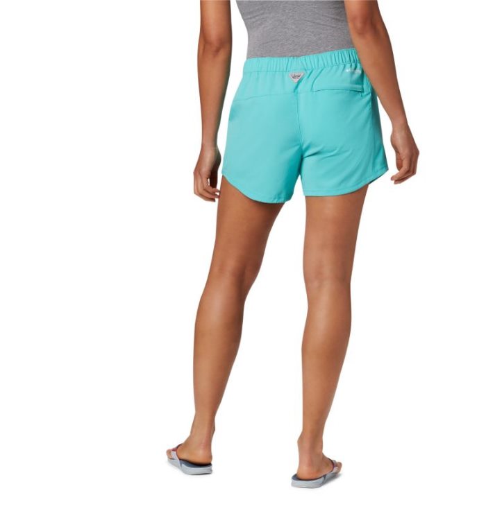 Calções Columbia PFG Tamiami™ Pull-On Shorts Feminino Turquesa Portugal | 170927-ZXQE