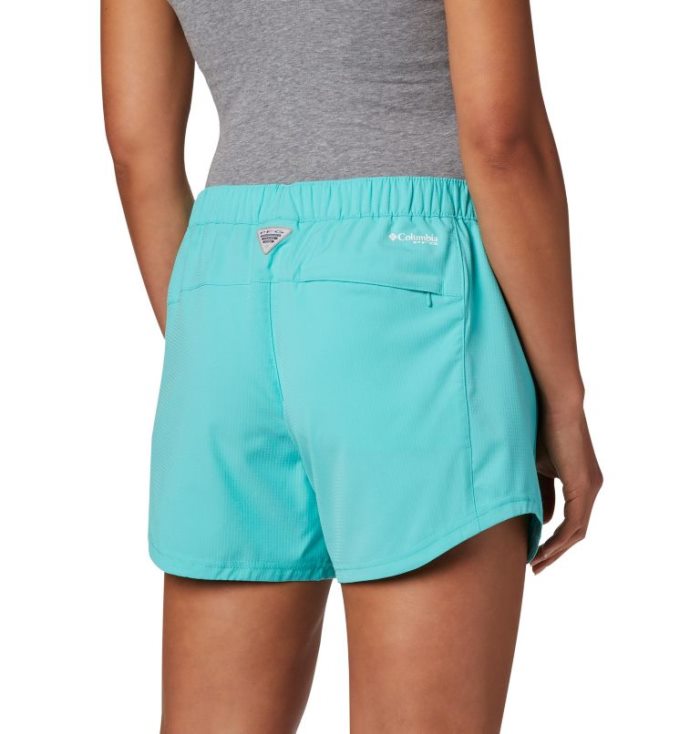 Calções Columbia PFG Tamiami™ Pull-On Shorts Feminino Turquesa Portugal | 170927-ZXQE