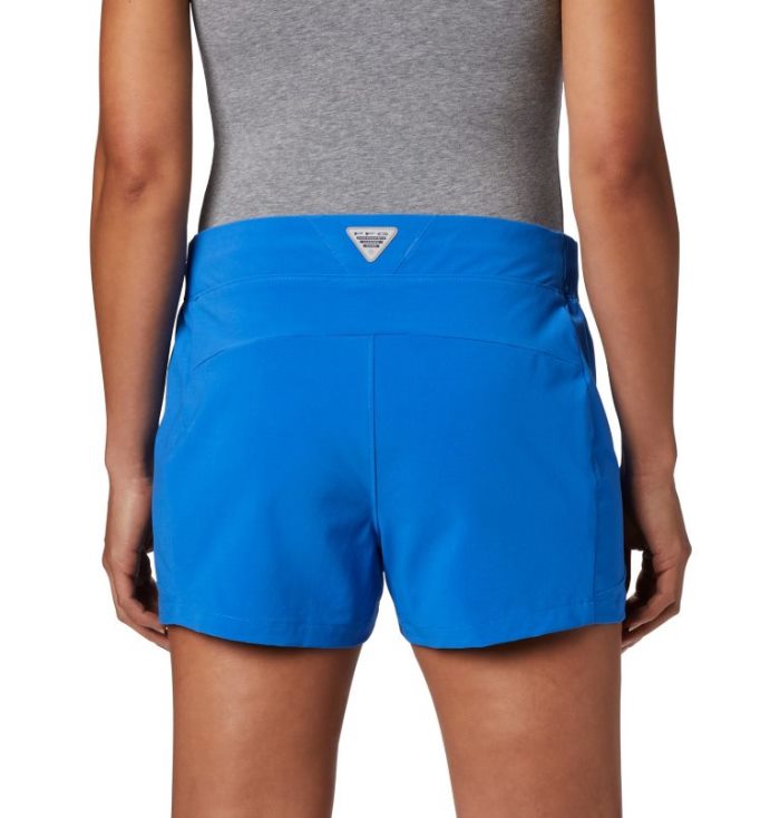 Calções Columbia PFG Tidal™ II Shorts Feminino Azuis Portugal | 156995-UZBD