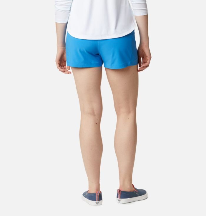 Calções Columbia PFG Tidal™ II Shorts Feminino Azuis Escuro Portugal | 163406-RNRC