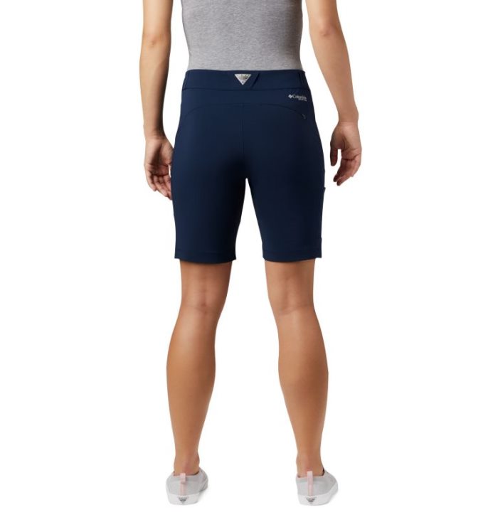 Calções Columbia PFG Ultimate Catch™ Offshore Shorts Feminino Azul Marinho Portugal | 138779-1YUH