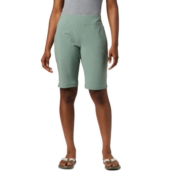 Calções Columbia Place To Place™ II Shorts Feminino Luz Verdes Portugal | 150753-384Z