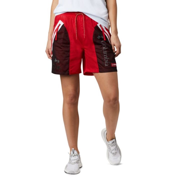 Calções Columbia Riptide™ Shorts Feminino Luz Vermelhas Portugal | 106985-A009