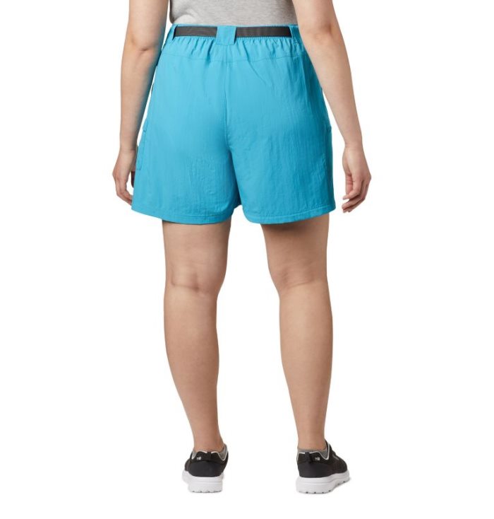 Calções Columbia Sandy River™ Cargo Shorts Feminino Azuis Escuro Portugal | 107524-6ARG