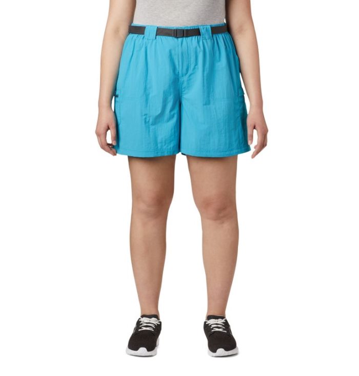 Calções Columbia Sandy River™ Cargo Shorts Feminino Azuis Escuro Portugal | 107524-6ARG