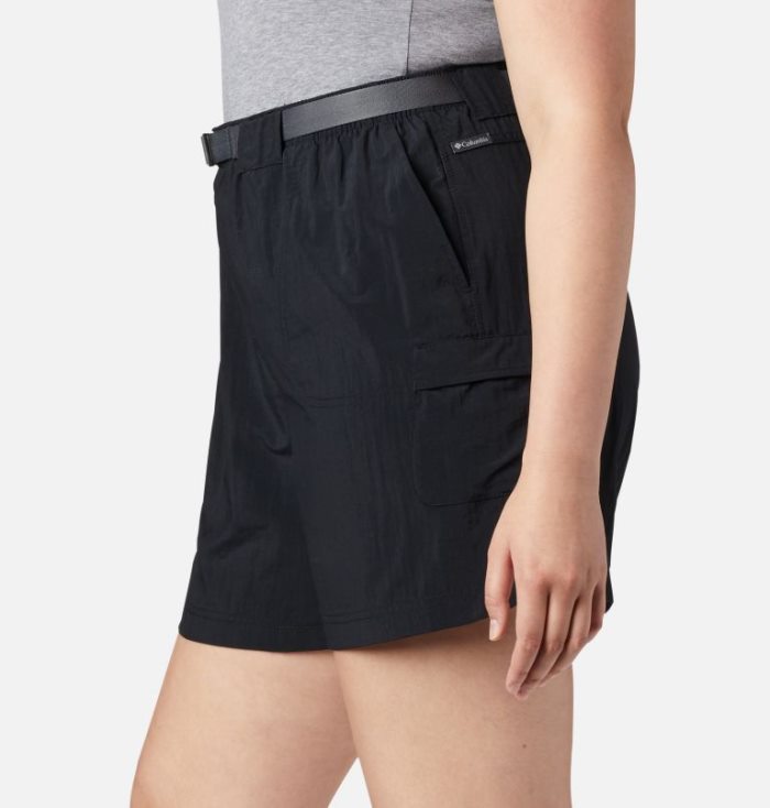 Calções Columbia Sandy River™ Cargo Shorts Feminino Pretas Portugal | 162692-TDY9