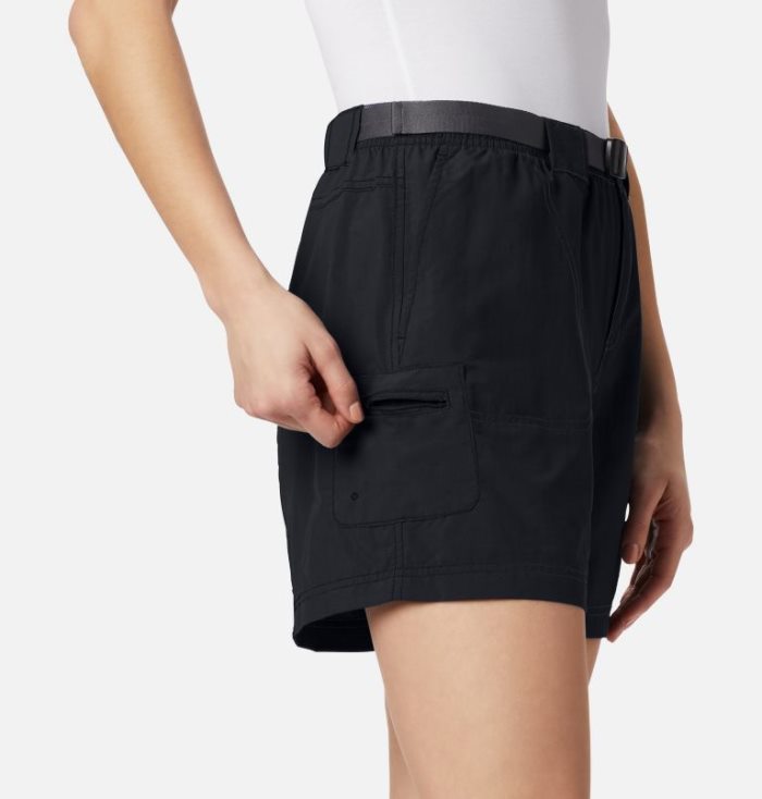 Calções Columbia Sandy River™ Cargo Shorts Feminino Pretas Portugal | 180733-AMA1