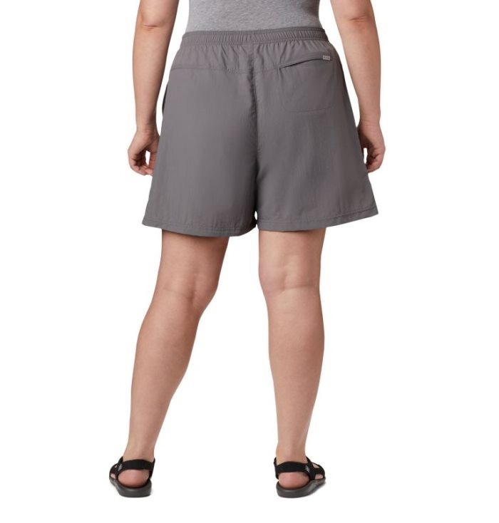 Calções Columbia Sandy River™ Shorts Feminino Cinzentas Portugal | 157769-RHS4