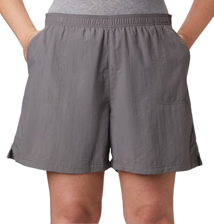 Calções Columbia Sandy River™ Shorts Feminino Cinzentas Portugal | 157769-RHS4