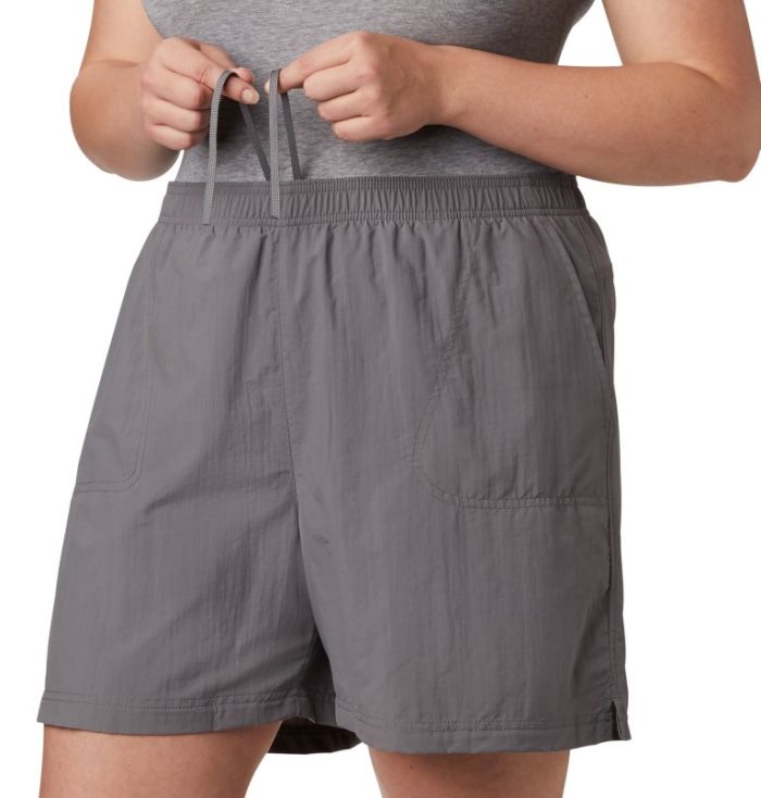 Calções Columbia Sandy River™ Shorts Feminino Cinzentas Portugal | 157769-RHS4