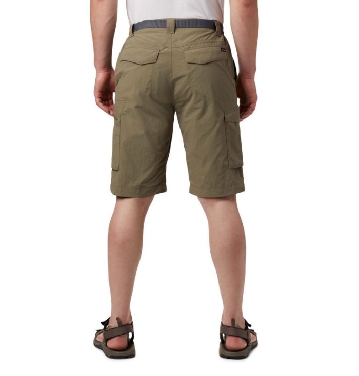 Calções Columbia Silver Ridge™ Cargo Shorts Masculino Verde Oliva Portugal | 118683-8GY7