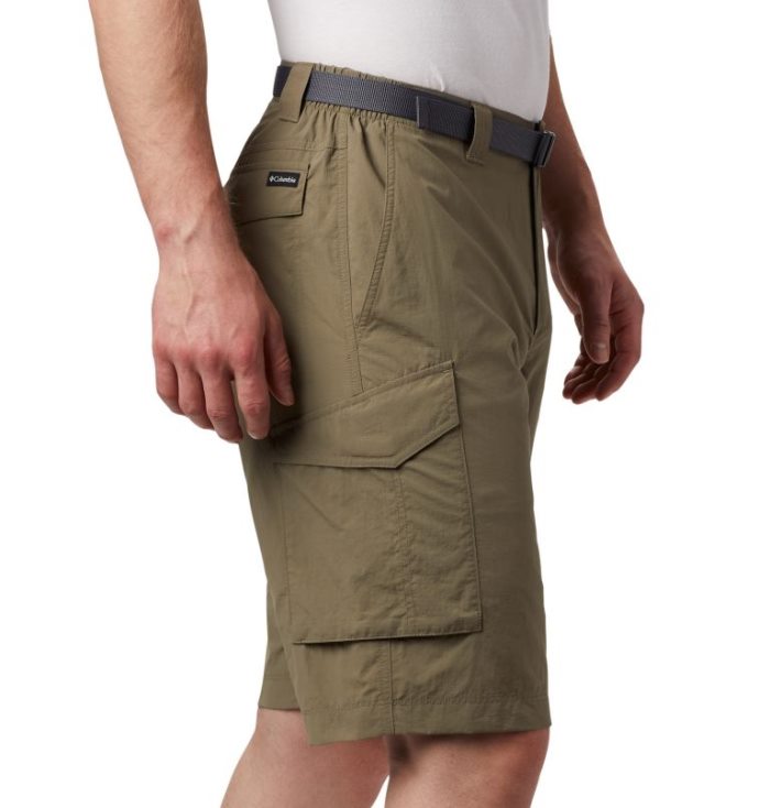 Calções Columbia Silver Ridge™ Cargo Shorts Masculino Verde Oliva Portugal | 118683-8GY7