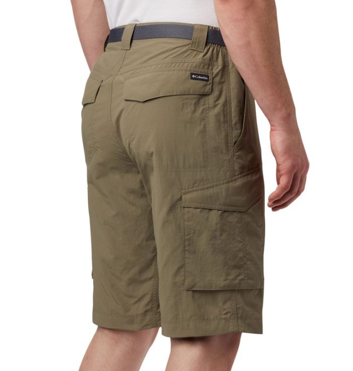 Calções Columbia Silver Ridge™ Cargo Shorts Masculino Verde Oliva Portugal | 118683-8GY7