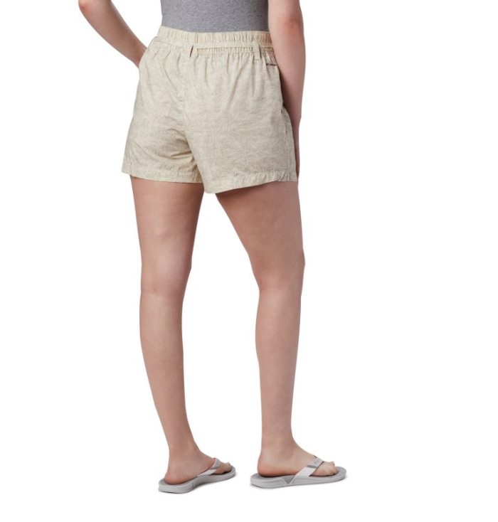 Calções Columbia Summer Chill™ Shorts Feminino Creme Portugal | 111065-V3GS