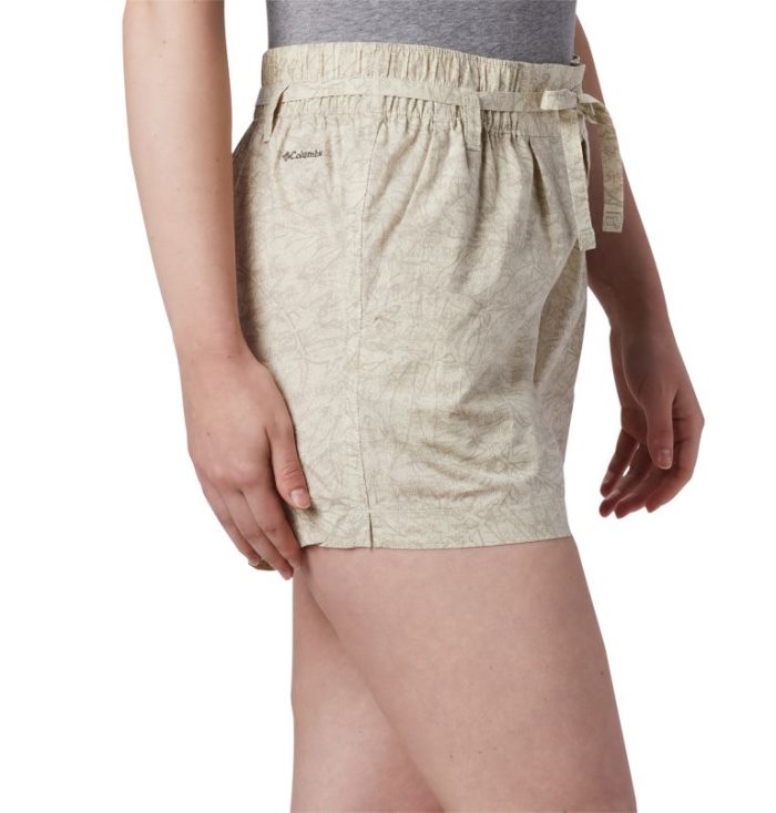 Calções Columbia Summer Chill™ Shorts Feminino Creme Portugal | 111065-V3GS