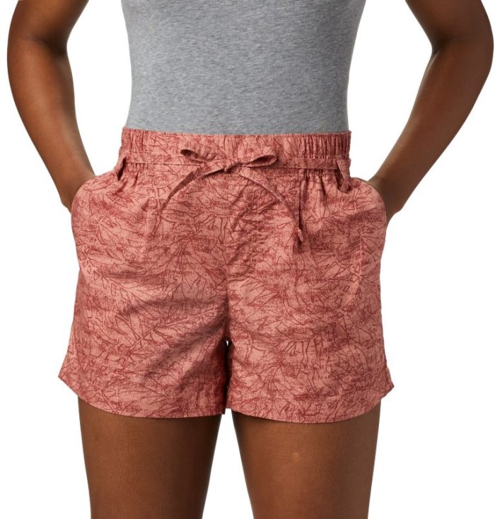 Calções Columbia Summer Chill™ Shorts Feminino Coral Portugal | 128666-2AJB