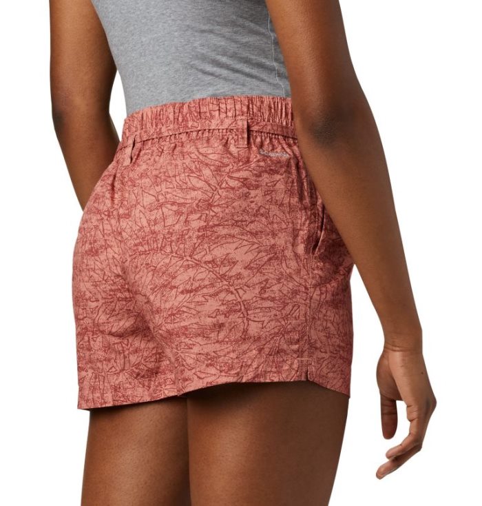 Calções Columbia Summer Chill™ Shorts Feminino Coral Portugal | 128666-2AJB