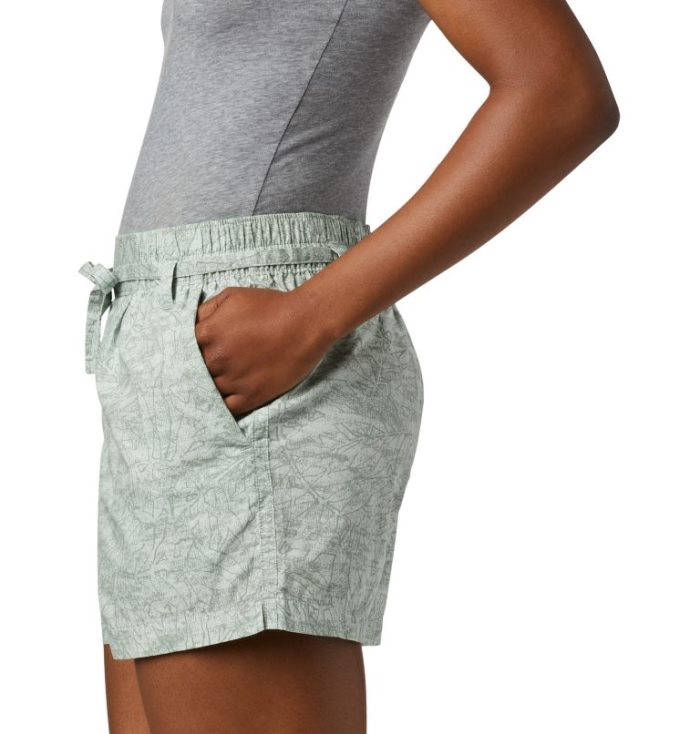 Calções Columbia Summer Chill™ Shorts Feminino Luz Verdes Portugal | 163518-IYU5