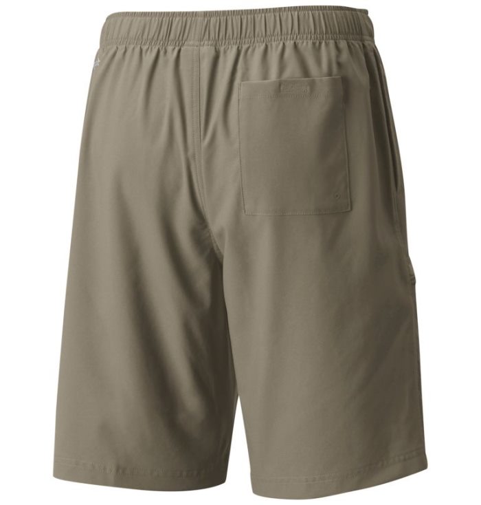 Calções Columbia Trilha Splash™ Shorts Masculino Caqui Portugal | 148023-9XI8