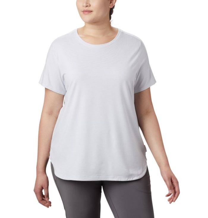 Camisas Columbia Firwood Camp™ II Curta Sleeve Shirt Feminino Branco Portugal | 195260-4FAP