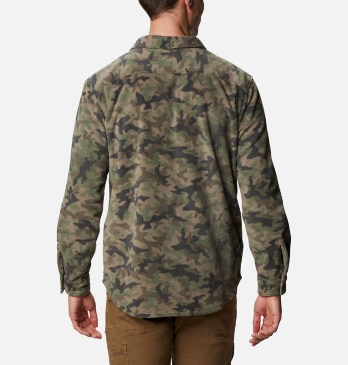 Camisas Columbia Flare Gun™ Fleece Over Shirt Masculino Camufladas Portugal | 121905-6X3E