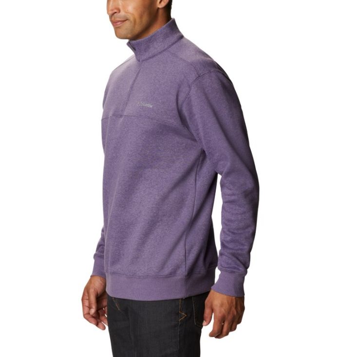 Camisas Columbia Hart Mountain™ II Half Zip Masculino Roxo Portugal | 114957-XRHX