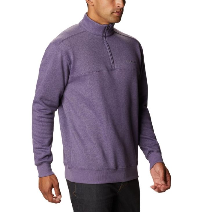 Camisas Columbia Hart Mountain™ II Half Zip Masculino Roxo Portugal | 114957-XRHX