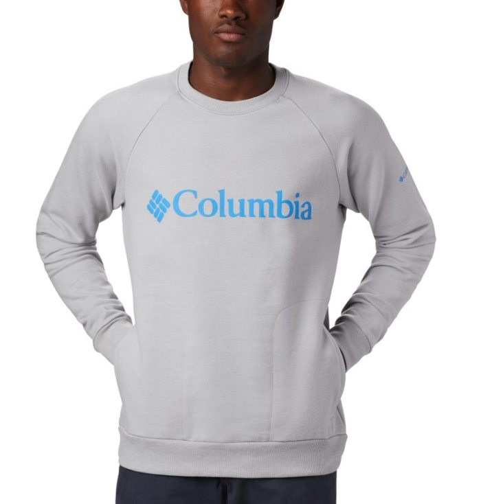 Camisas Columbia Lodge™ Crew Masculino Cinzentas Azuis Escuro Portugal | 164232-5GYT