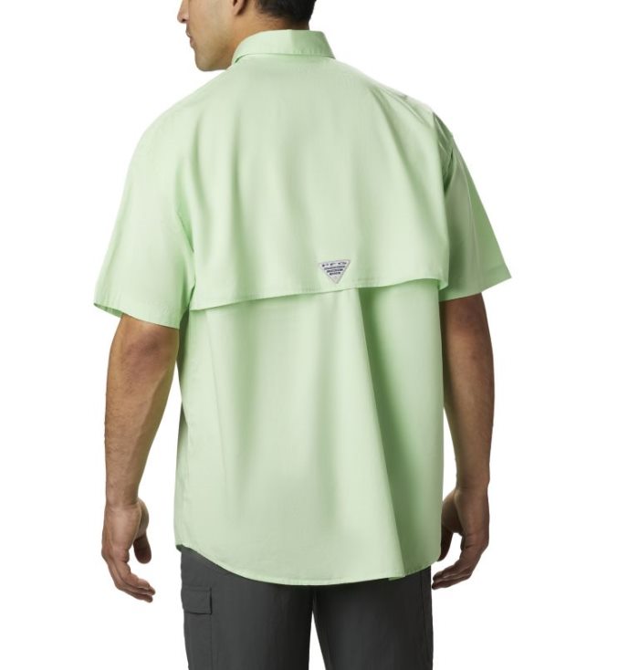 Camisas Columbia PFG Bonehead™ Curta Sleeve Shirt Masculino Luz Verdes Portugal | 136016-D49M