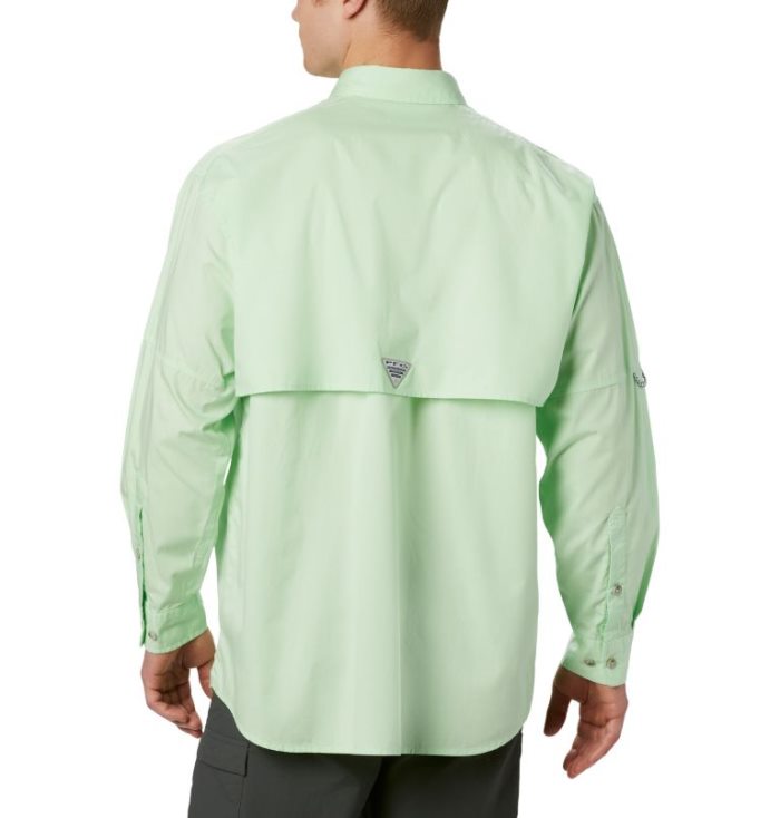 Camisas Columbia PFG Bonehead™ Long Sleeve Shirt Masculino Luz Verdes Portugal | 154848-P5GC