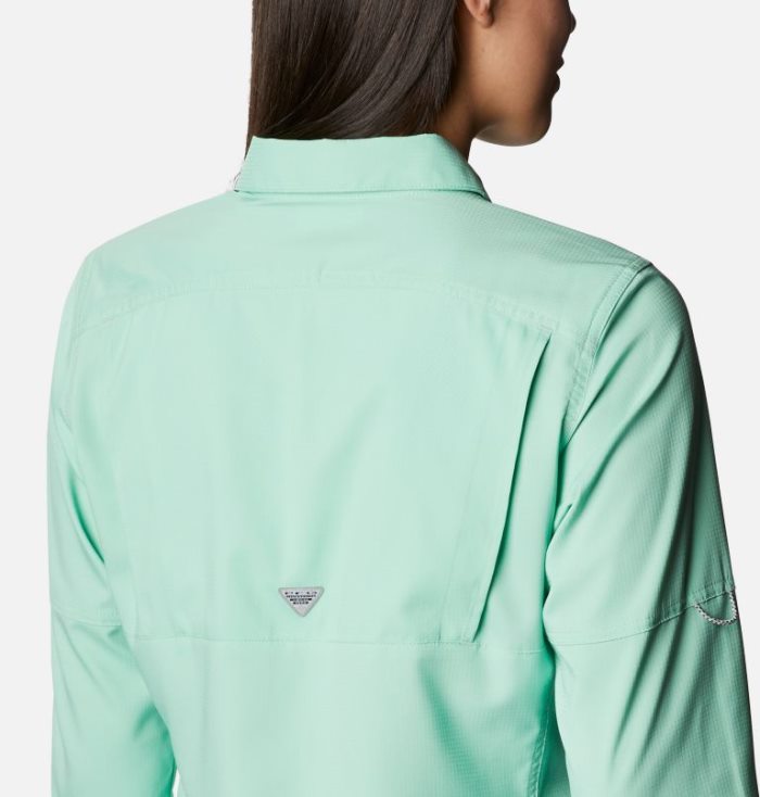 Camisas Columbia PFG Lo Drag™ Long Sleeve Shirt Feminino Menta Portugal | 191584-N4IY