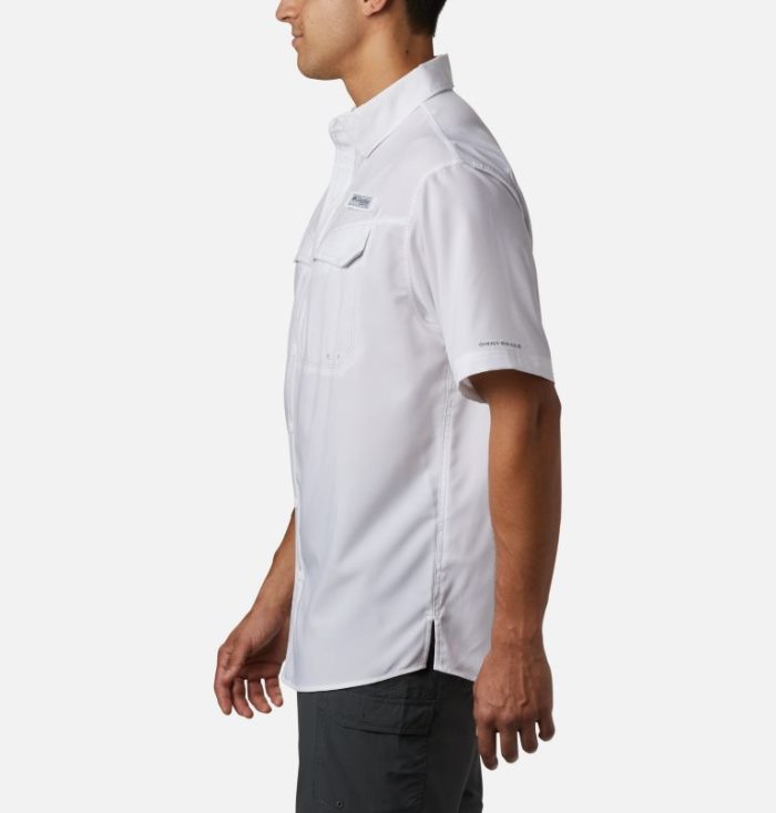 Camisas Columbia PFG Low Drag Offshore™ Curta Sleeve Shirt Masculino Branco Portugal | 101569-ELZ9