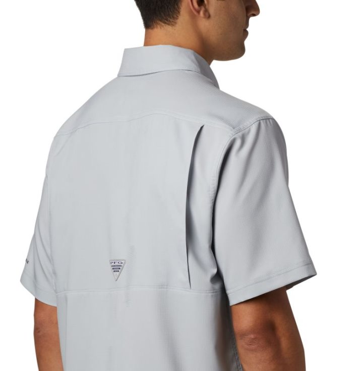 Camisas Columbia PFG Low Drag Offshore™ Curta Sleeve Shirt Masculino Cinzentas Portugal | 137485-IZP7