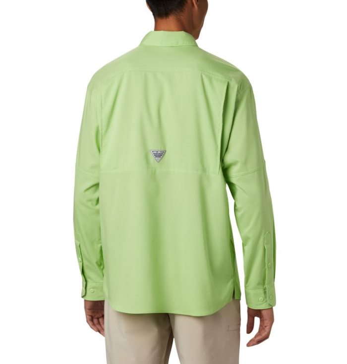 Camisas Columbia PFG Low Drag Offshore™ Long Sleeve Shirt Masculino Luz Verdes Portugal | 152382-OW0H