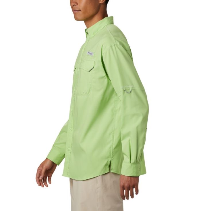 Camisas Columbia PFG Low Drag Offshore™ Long Sleeve Shirt Masculino Luz Verdes Portugal | 152382-OW0H