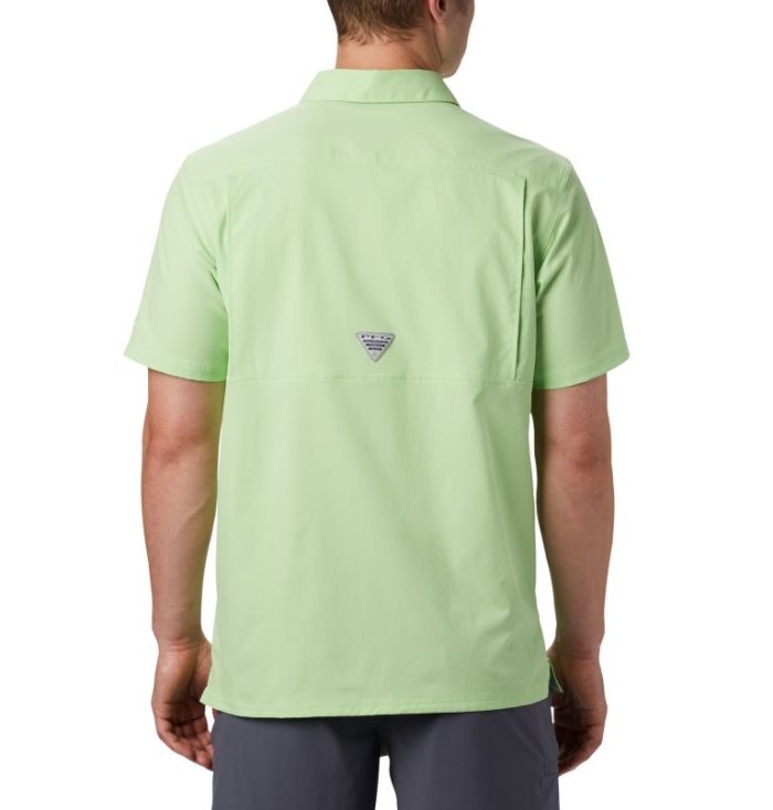 Camisas Columbia PFG Slack Tide™ Camp Shirt Masculino Luz Verdes Portugal | 123623-JXP0