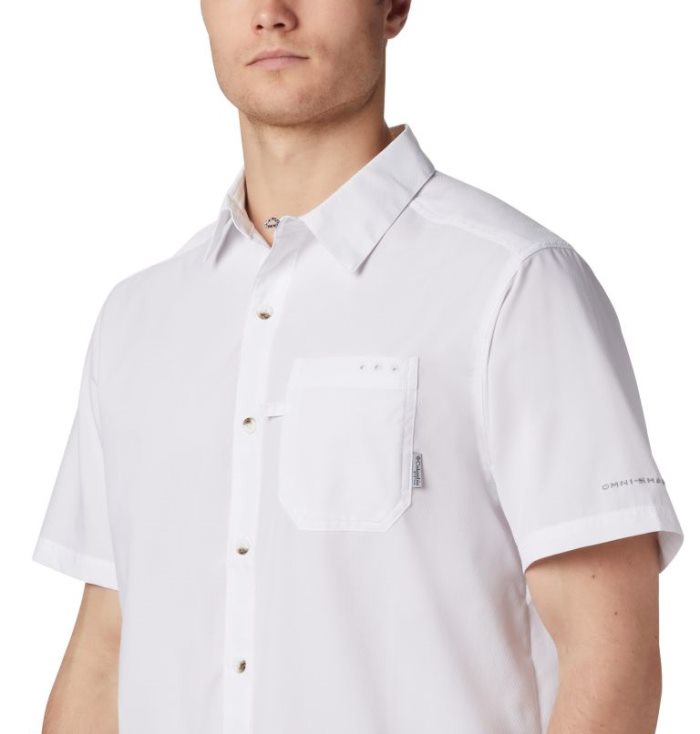 Camisas Columbia PFG Slack Tide™ Camp Shirt Masculino Branco Portugal | 144970-AA81