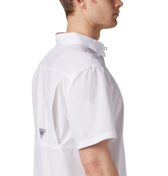 Camisas Columbia PFG Slack Tide™ Camp Shirt Masculino Branco Portugal | 144970-AA81