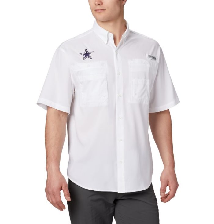 Camisas Columbia PFG Tamiami™ Curta Sleeve Shirt Masculino Branco Portugal | 132319-J4CF