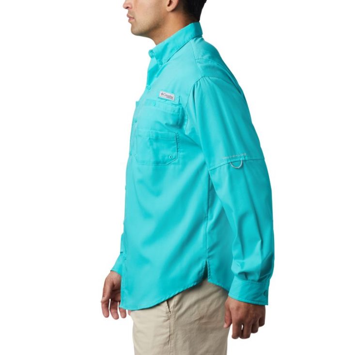 Camisas Columbia PFG Tamiami™ II Long Sleeve Shirt Masculino Luz Turquesa Portugal | 120331-IY98