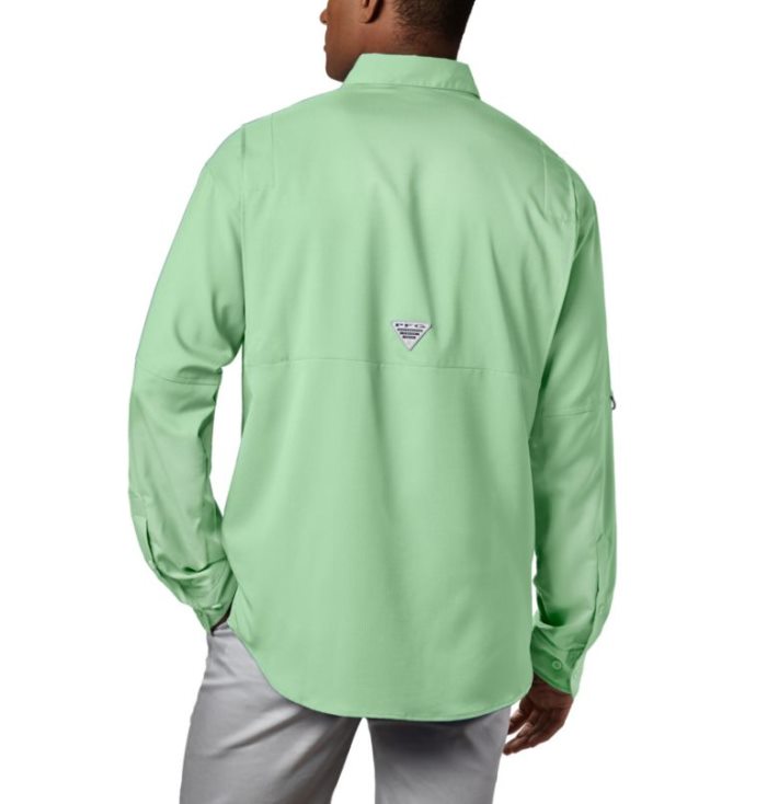 Camisas Columbia PFG Tamiami™ II Long Sleeve Shirt Masculino Luz Verdes Portugal | 164651-OOE5