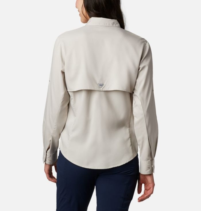 Camisas Columbia PFG Tamiami™ II Long Sleeve Shirt Feminino Luz Bege Portugal | 185461-37DF