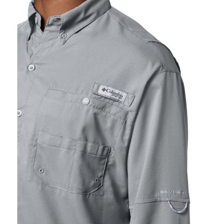 Camisas Columbia PFG Tamiami™ II Long Sleeve Shirt Masculino Cinzentas Portugal | 197850-EQNT