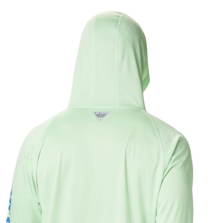 Camisas Columbia PFG Terminal Tackle™ Hoodie Masculino Luz Verdes Azuis Portugal | 126290-0FG4